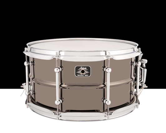 Ludwig 7x13 Universal Brass Snare Drum with Chrome (LU0713C)