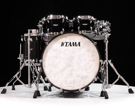 Tama Star Walnut 5pc Piano Black Shell Pack 10/12/14/16/22