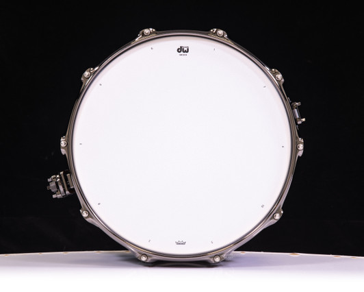 DW Collector's 7x14 SSC Maple Snare - Twisted Black Oyster