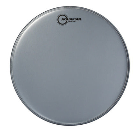 Aquarian Gray Texture Coated Reflector Snare Batter Drum Head