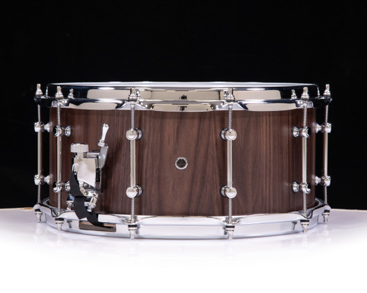 Tama SLP G-Maple 14x7 Snare Drum - Gloss Tangerine Zebrawood 