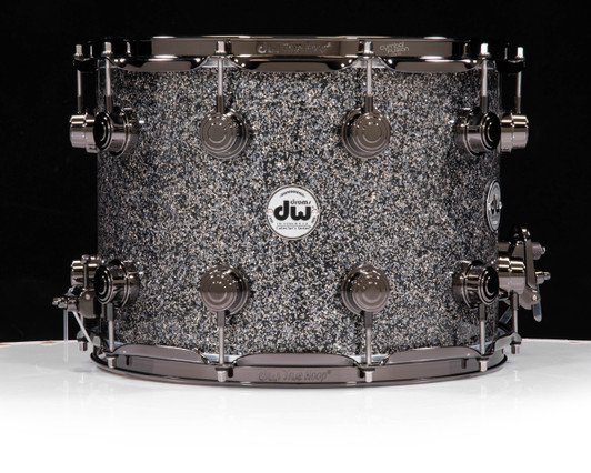 DW Collector's 10x14 Maple SSC Snare - Black Galaxy (DRX11014SSN070)