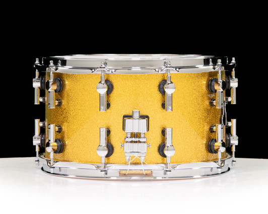 Pearl Masterworks 14x8 Studio Shell Snare Drum - Gold Sparkle