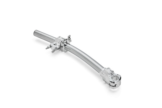 Compact curved rack extension that adds 24" of mounting space to your Gibraltar setup. Perfect for expanding with cymbals or accessories. Shop now at CymbalFusion.com