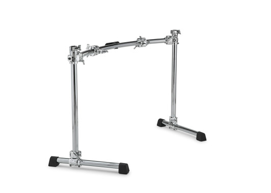 Full-featured curved rack system with side wings for 4 to 5 piece kits. Offers 94" of mounting space and everything you need in one box. Shop Now At CymbalFusion.com