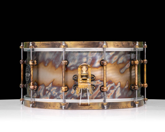 Ebenor 14x7 Bright Evolution Steel Snare Drum