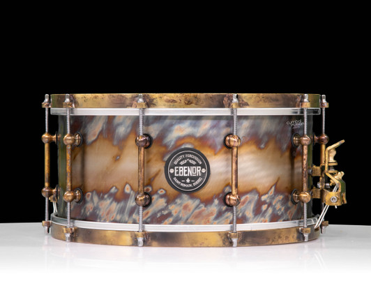 Ebenor 14x7 Bright Evolution Steel Snare Drum