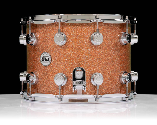 DW Collector's Series 10x14 Maple SSC Snare - Champagne Glass