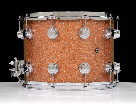 DW Collector's Series 10x14 Maple SSC Snare - Champagne Glass