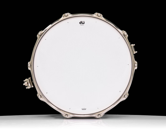 DW Collector's Series 3 Shell with Nickel Hardware Natural Hard Satin Lacquer top view