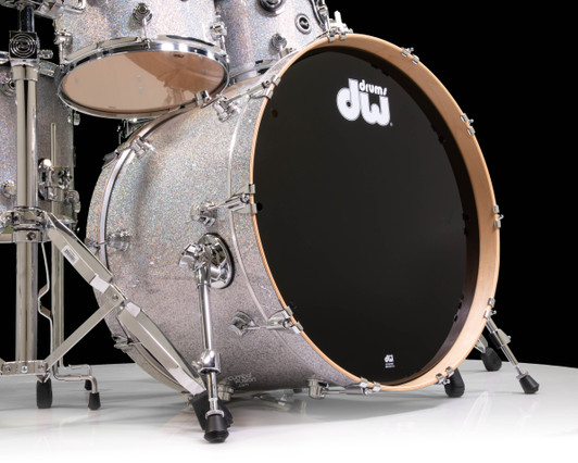 DWe 7pc Diamond Nebula Complete Set with Hardware and Roland Cymbals