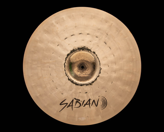 Sabian 20" HHX Red Light Crash - Bottom View