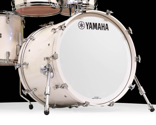 Yamaha Absolute Hybrid bass drum hoop detail
