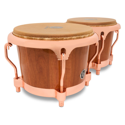 LP Limited Edition Cherry Bongo Set -  w/Copper Hardware