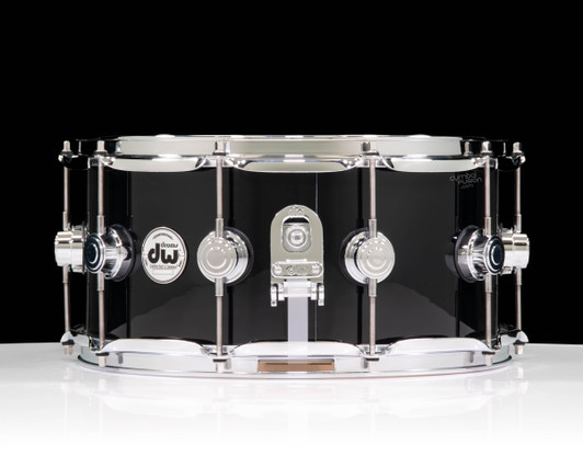 DW Collector's 6.5x14 SSC Maple Snare - Gloss Black