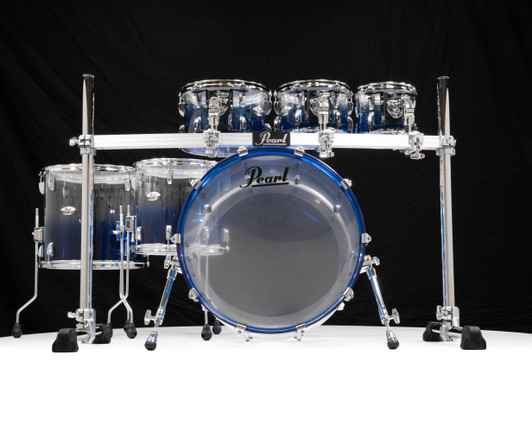 Pearl Crystal Beat 6-Piece Shell Pack – Glacier Fade (8/10/12/14/16/22) front view 2