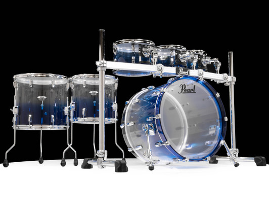 Pearl Crystal Beat 6-Piece Shell Pack – Glacier Fade (8/10/12/14/16/22) front view