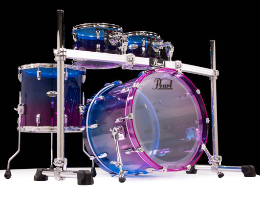 Pearl Crystal Beat 4-Piece Shell Pack – Cotton Candy (10/12/16/22) front view