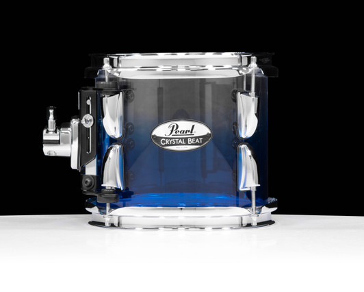 Pearl Crystal Beat 8”x7” Tom – Glacier Fade front view