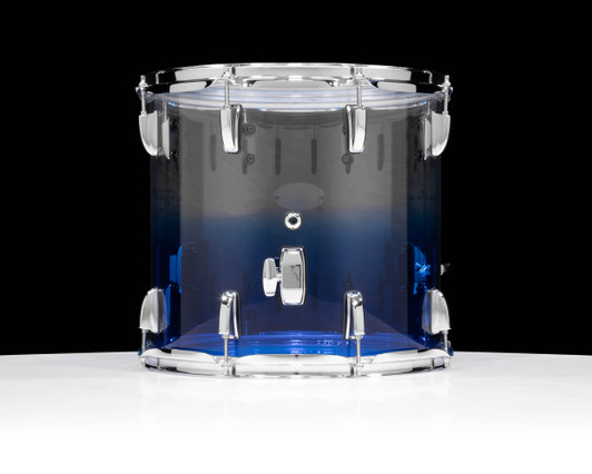 Pearl Crystal Beat 14”x13” Floor Tom – Glacier Fade back view