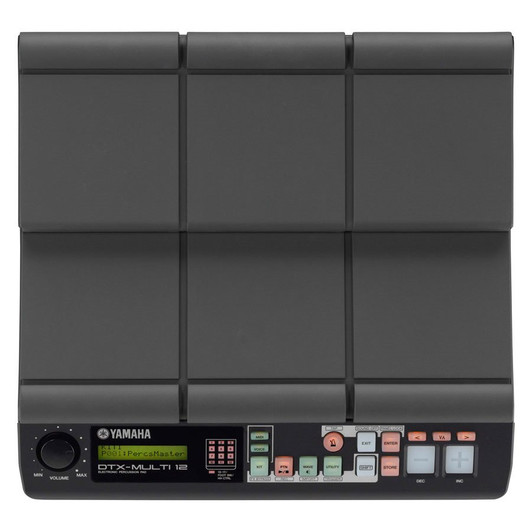 Yamaha DTX-MULTI 12 Electronic Percussion Pad – Sampling, MIDI Controller, 1,277 Sounds top view