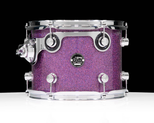 DW Performance Series 9x12 Tom Purple Drift front view
