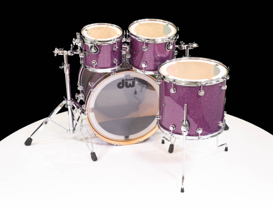 DW Performance 4pc - Purple Drift (10/12/16/22) top view