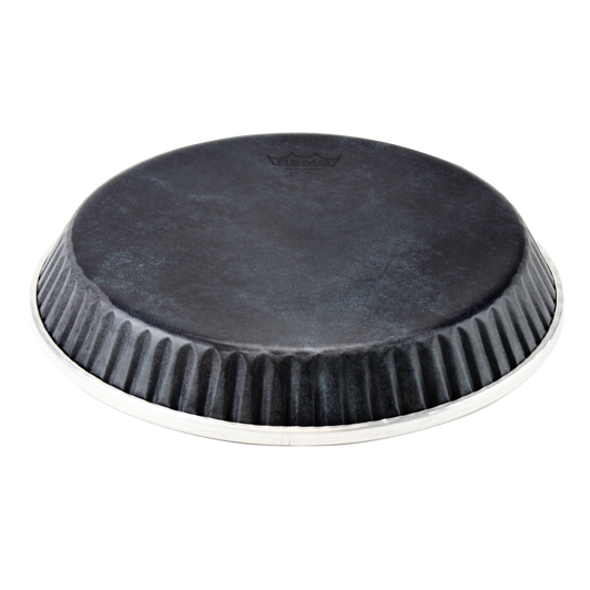 Remo Symmetry Skyndeep Conga Drumhead - Black Calfskin Graphic, 12.50"