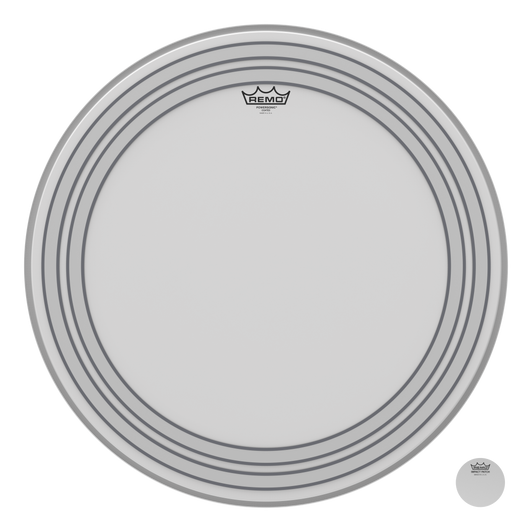 Remo Powersonic Coated Bass Drumhead, 24"