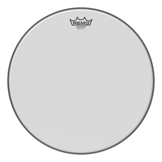 Remo Ambassador Smooth White Drumhead, 16"