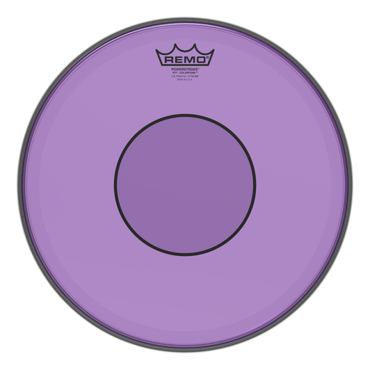 Remo Powerstroke 77 Colortone Purple Drumhead, 13"