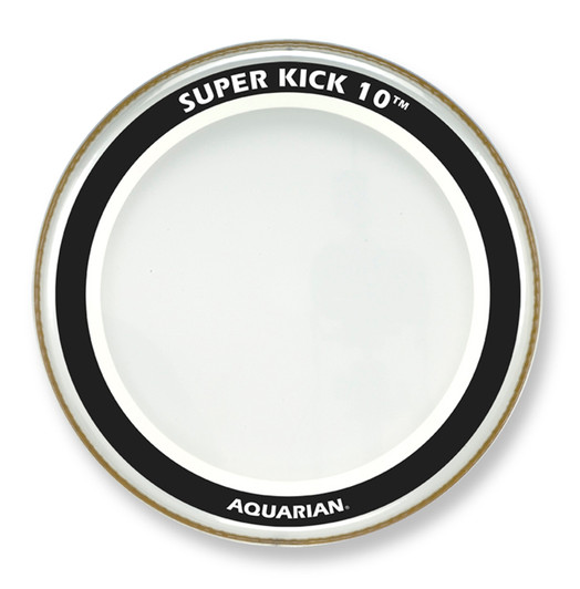 Aquarian SuperKick 10 Clear 24 inch bass drumhead product image