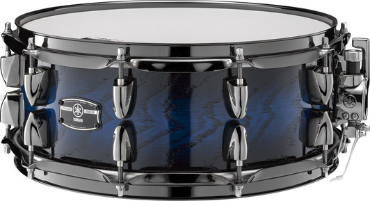 Used Yamaha Live Custom Hybrid Oak 14x5.5 Snare Drum Uzu Charcoal Sunburst, Drum Shell Size:14x5.5 product image