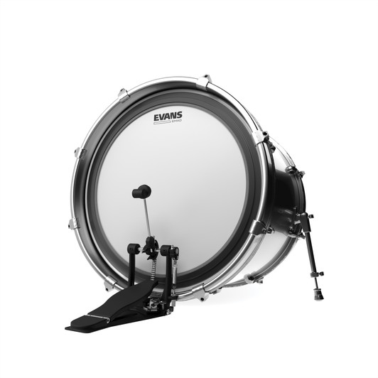 Evans EMAD Coated White Bass Drum Head, 20 Inch product image