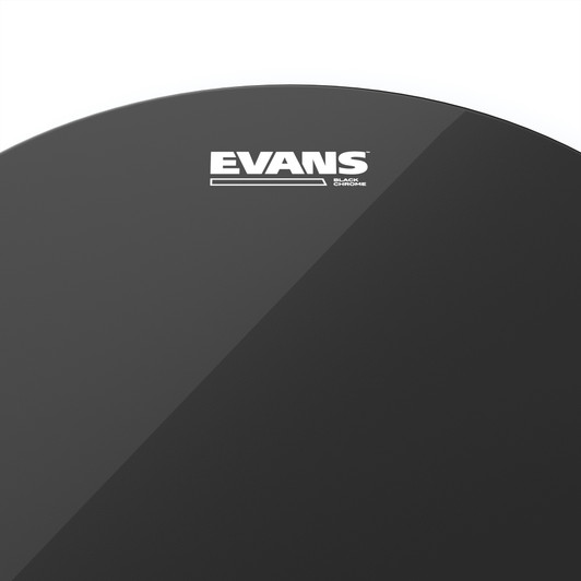 Evans Black Chrome Drum Head, 14 Inch product image