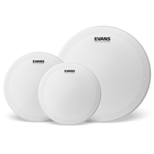 Evans HD Dry Tompack, Fusion (10 inch, 12 inch, 14 inch) product image