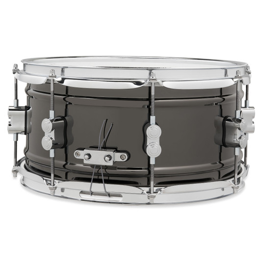 PDP Concept Series Metal Snare, 6.5x13, Black Nickel Over Steel w/Chrome Hardware product image 4