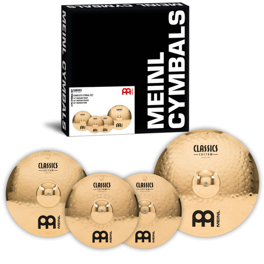Meinl Cymbals Classics Custom Brilliant Complete Cymbal Set product image