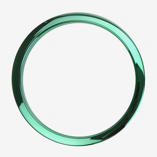 Bass Drum O's 6 inch Bass Drum Port - Green Chrome product image
