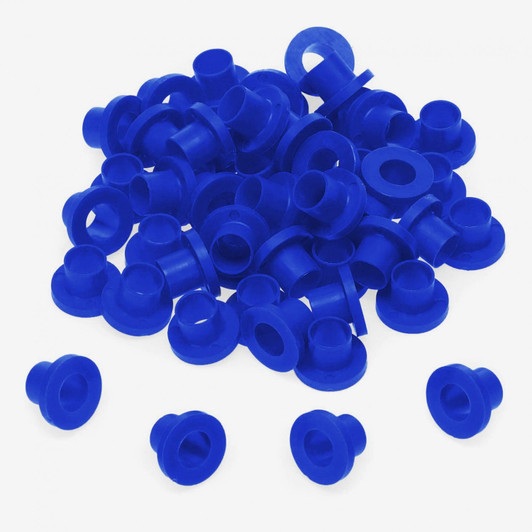 Danmar 50-Pack Nylon Tension Rod Washers - Blue product image