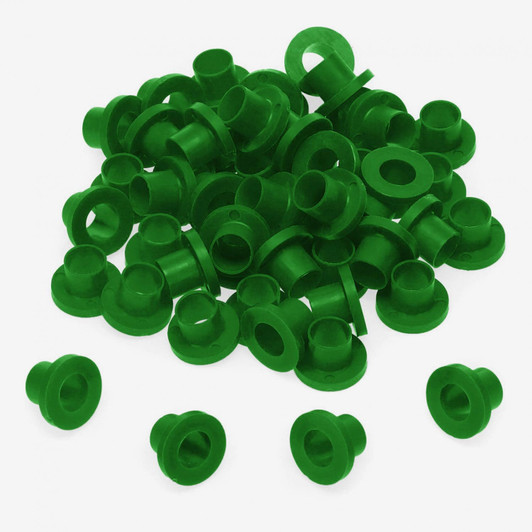 Danmar 50-Pack Nylon Tension Rod Washers - Green product image