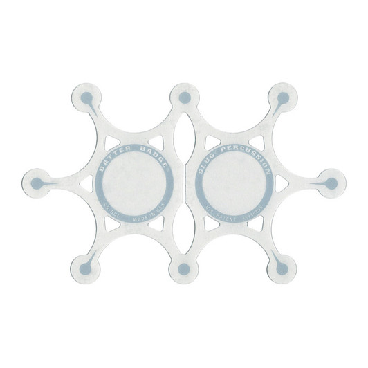 Slug Bb2-Double Batter Badge 4.5X7.5 Silver product image