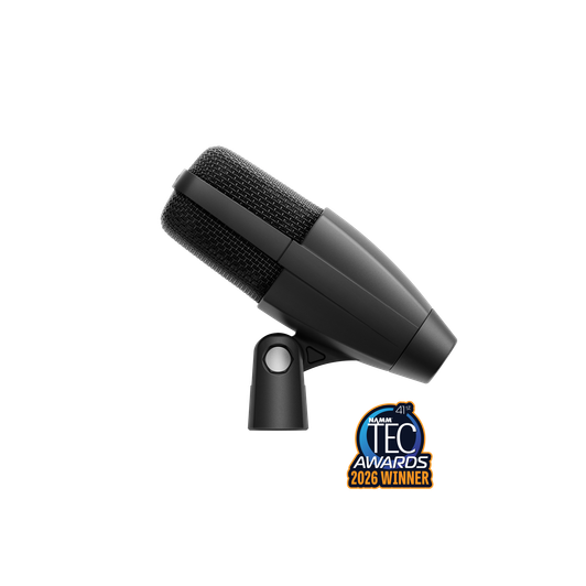 Sennheiser MD 421 Kompakt with MZH Drum Microphone Clip main product image