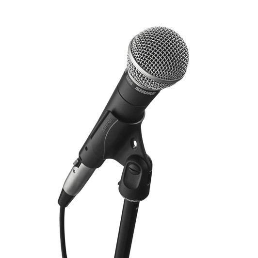 Shure SM58-LC Cardioid Dynamic Vocal Microphone white-background image 5