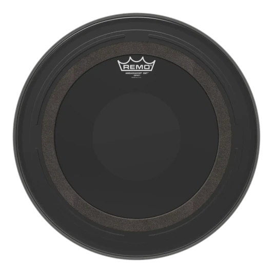 Remo Ambassador SMT Ebony Tom Drumhead, 16"
