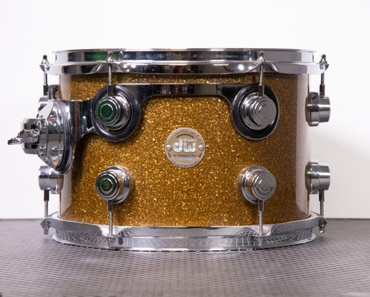 Used DW Collector's Series Gold Glass 12" Rack Tom