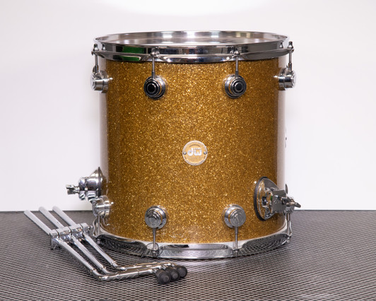 Used DW Collector's Series Gold Glass 14" Floor Tom