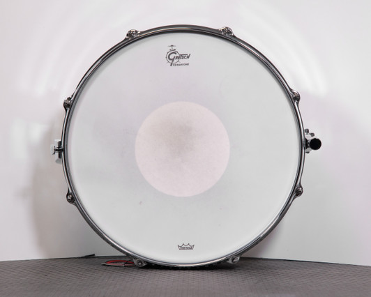 Used DW Collector's Series Black Nickel Over Brass 8" x 14" Snare Drum with Chrome Hardware