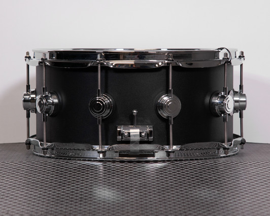 Used DW Collector's Series Black Hammer Brass 6.5" x 14" Snare Drum