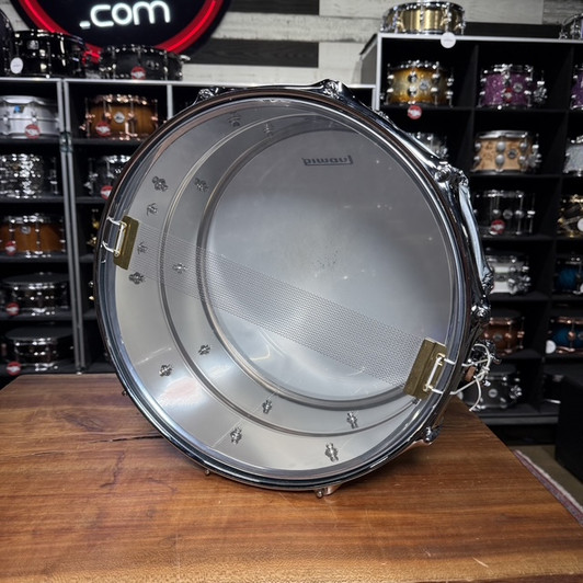 Used Ludwig Supralite 8" x 14" Steel Snare Drum